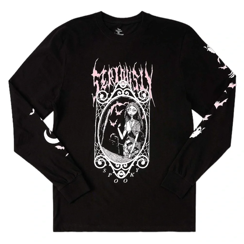 The Nightmare Before Christmas Seriously Sally Long Sleeve T Shirt - Picture 1 of 8